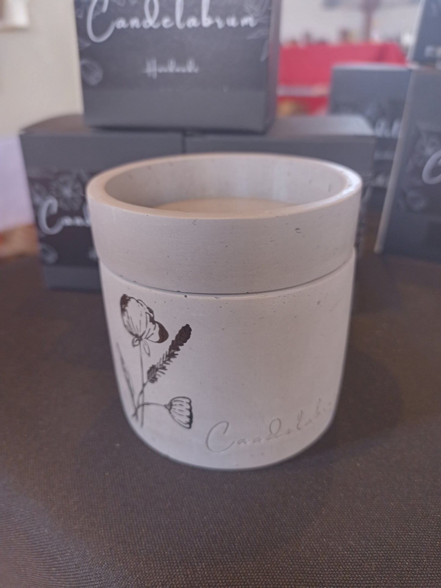 Handmade Concrete Wax Melt Burner