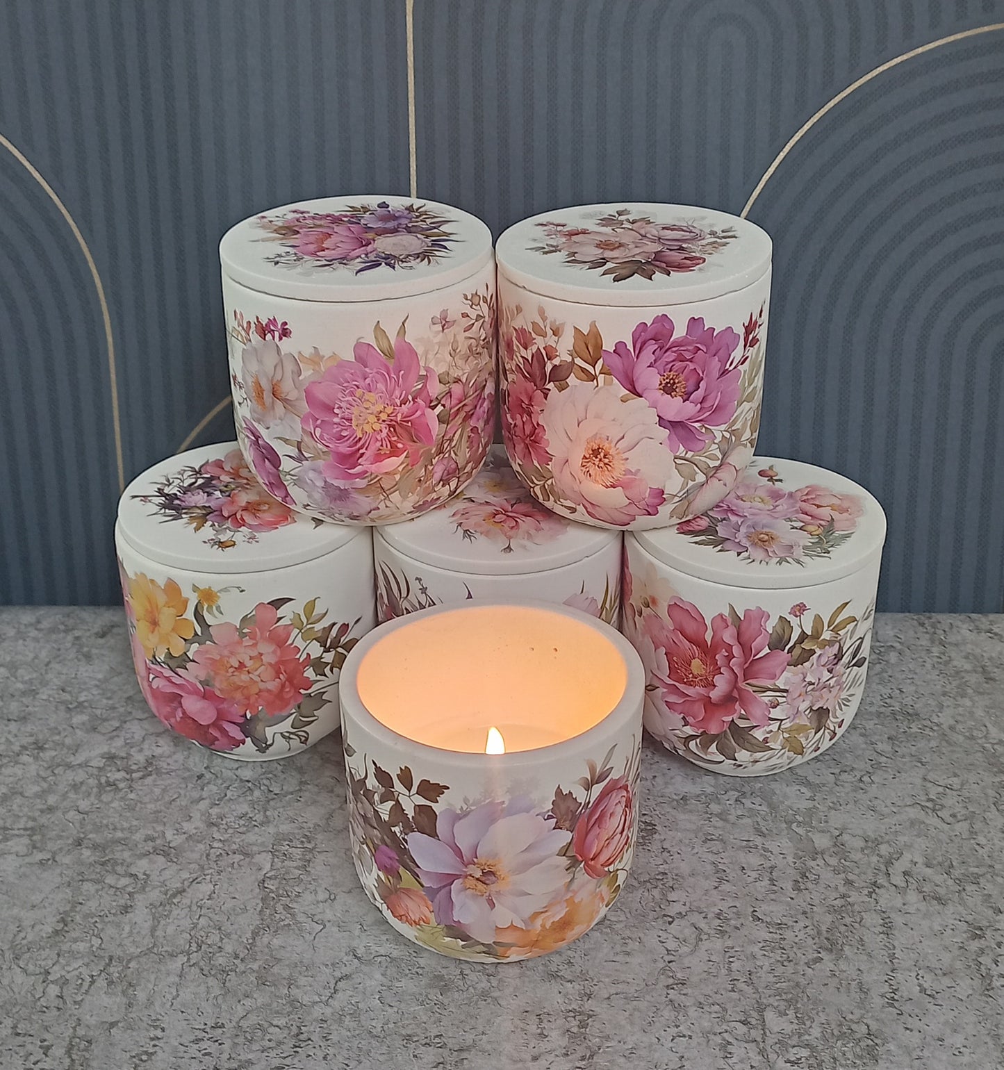 Limited Edition Concrete Candles 250g